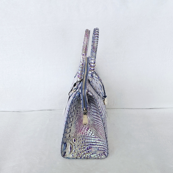 NWT Brahmin HARMONIOUS Large Caroline w/ Veronica Wallet !!GORGEOUS IRIDESCENT!! - Picture 5 of 16
